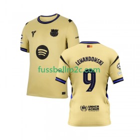 Fußballtrikots FC Barcelona Robert Lewandowski 9 Champions League Auswärts Trikotsatz 2025-2026